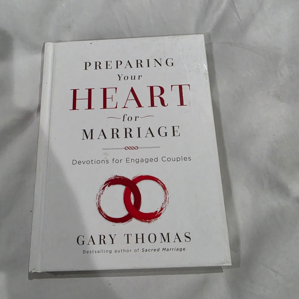 Gary Thomas Preparing Your Heart for Marriage Book White Excellent Devotional